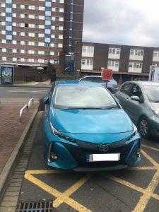 Prius PHEV front view