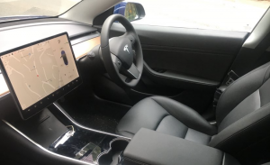 Tesla Model 3 interior