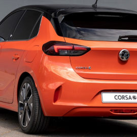 vauxhall corsa-e rear